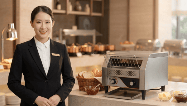 Máy nướng bánh mì băng chuyền