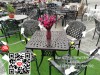 NHANH TAY ĐẶT MUA BÀN GHẾ NHÔM ĐÚC SÂN VƯỜN MẪU MỚI TẠI HỘI CHỢ HOA XUÂN HẠ LONG – SALE SỐC 30%
