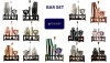 [BAR SET] - Bộ đồ bar setup trong các khách sạn - nhà hàng - du thuyền