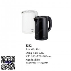 Ấm siêu tốc Honeyson K82