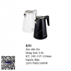 Ấm siêu tốc Honeyson K81