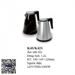 Ấm siêu tốc Honeyson K40/K40S
