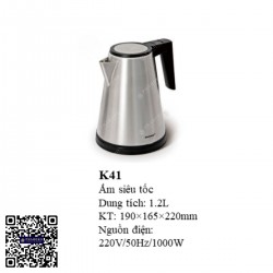 Ấm siêu tốc Honeyson K41