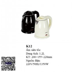 Ấm siêu tốc Honeyson K12