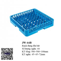 Rack đĩa bát 64 ngăn JW-64B