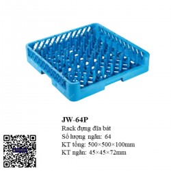 Rack đĩa bát 64 ngăn JW-64P