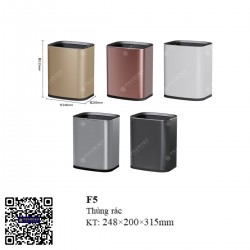 Thùng rác phòng F5