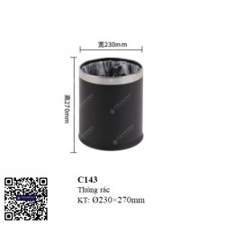 Thùng rác phòng C143