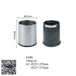 Thùng rác phòng C151