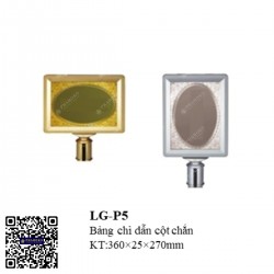 Bảng chỉ dẫn cột chắn LG-P5