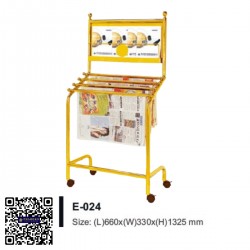 Kệ sách báo E-024