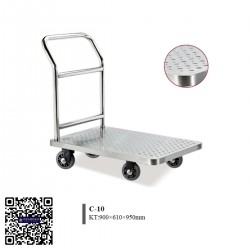 Xe đẩy đa năng inox C-10