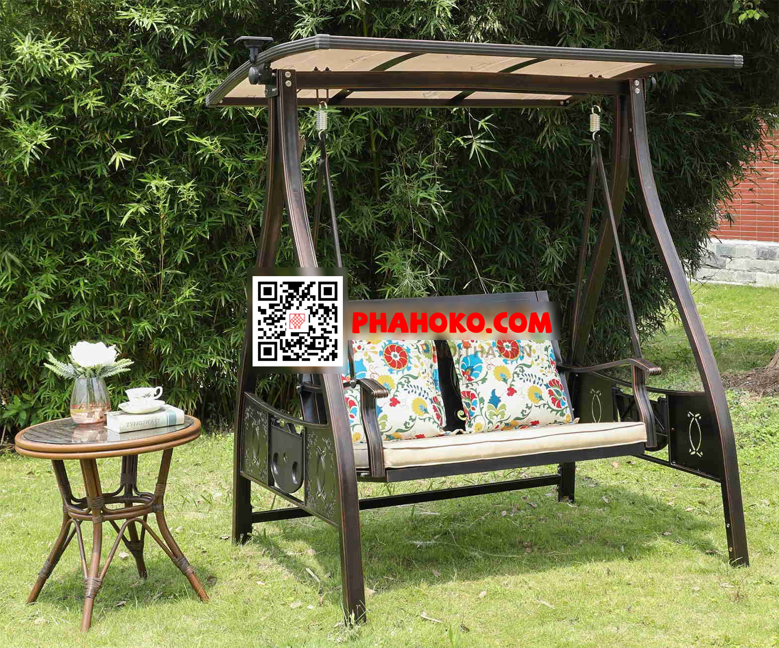 Lý do nên chọn xích đu nhôm đúc đẹp cho sân vườn