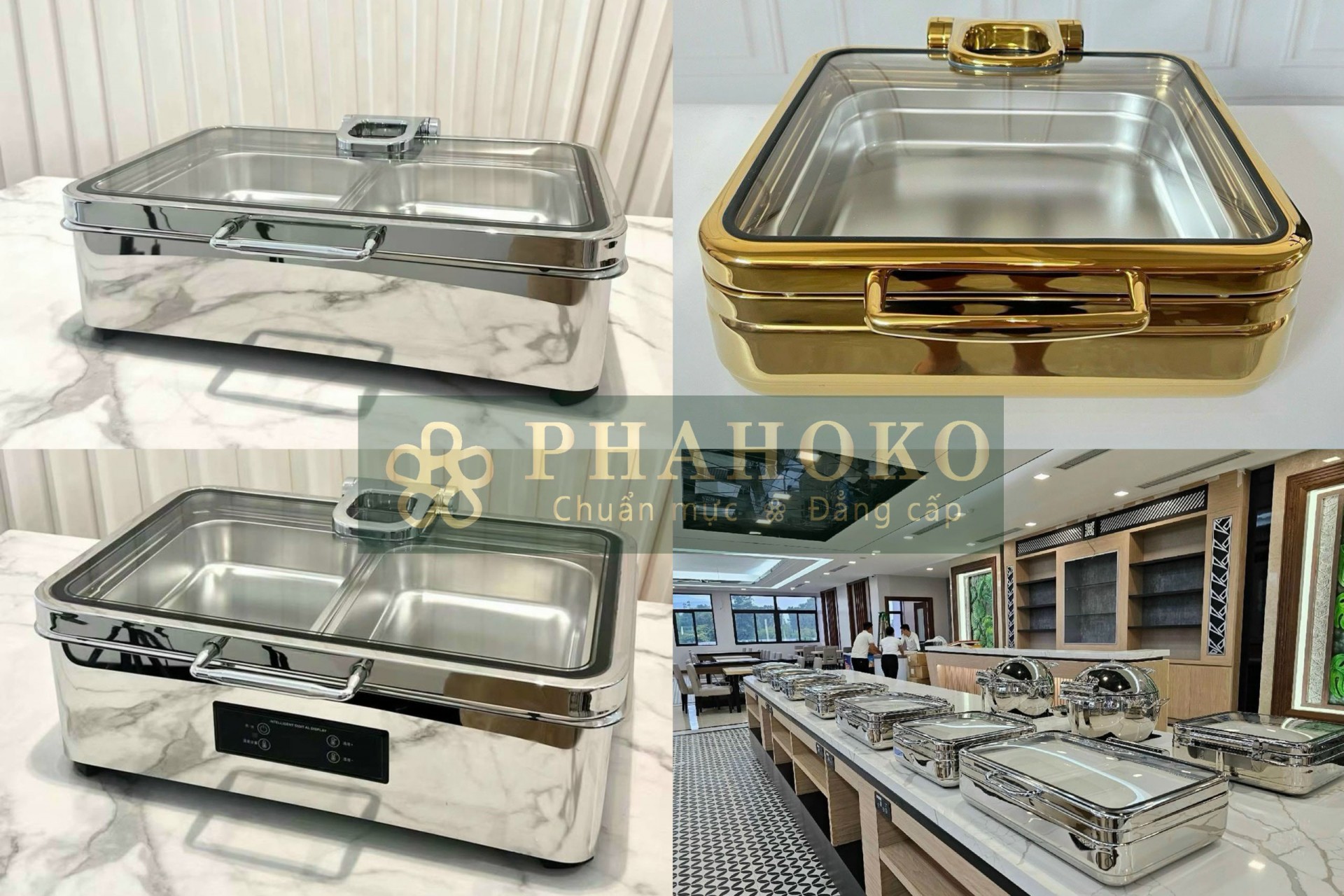 Chuyên setup vận chuyển thiết bị buffet phahoko khắp cả nước
