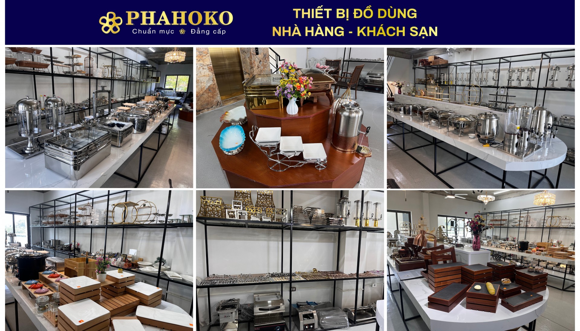 Thiết bị Buffet cung cấp bởi Phahoko