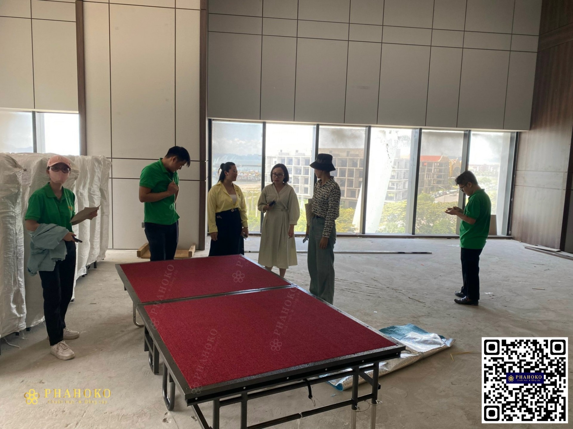 sàn sân khấu lắp ghép