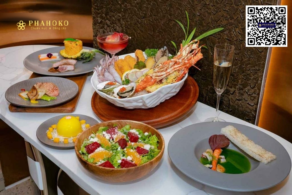 thiết bị buffet hiện đại