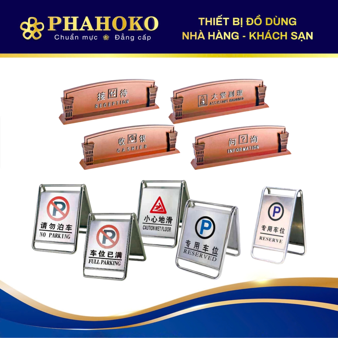 Biển chỉ dẫn khách sạn 8