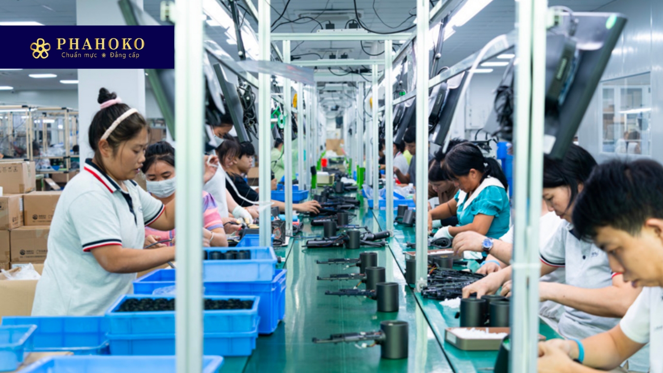 nhà máy sản xuất máy sấy tóc bowei 1