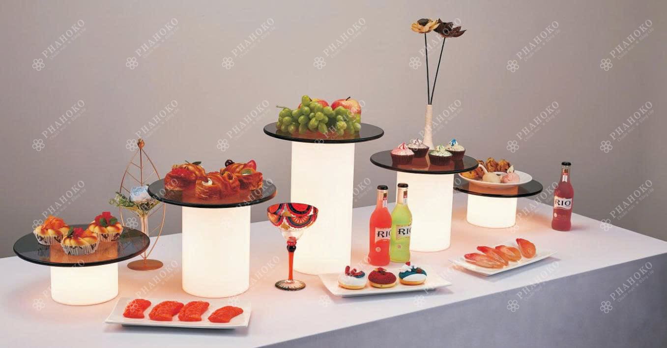 Khay Trưng Bày Buffet:Concept 5 Sao Đồng Bộ Từ Phahoko